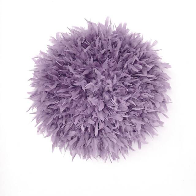 Juju Hat Wall Decor, Mauve, White, Jujuhat White Hat, Boho Hats, Jujus, Jujuhats - Juju - image 1