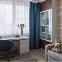 Blue Nova Blackout Curtains, Custom Curtains Self Heavy Weight, Size - thumbnail 4