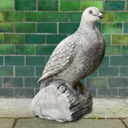 Concrete Dove Statue Stone Peaceful Bird Sculpture Handmade Figurine Outdoor Memorial Decoration Garden Pigeon Ornament Gift - thumbnail 3
