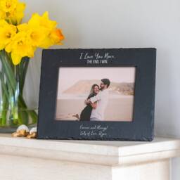 I Love You More The End Win Personalised Photo Frame - Anniversary Picture Gift For Partner Wife Husband Lc937 - thumbnail 2