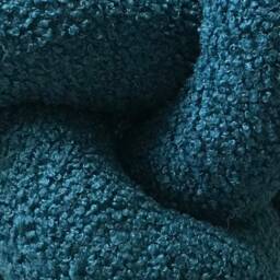 Teal Boucl?? Ball Pillow Decorative Knot Cushion Textured Cute Round Minimalist Home Decor Housewarming Gift - thumbnail 3
