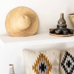 Zapotec Woven Wool Cushion, Decorative Throw Pillow, Mexican Textile Handwoven Pillow, Boho Throw Pillow - thumbnail 2