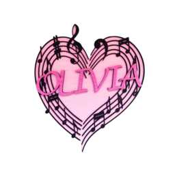 Personalised Music Sign For Door, Musician Gift, Musical Decor Recital Teacher, Lover Wall Art - thumbnail 2