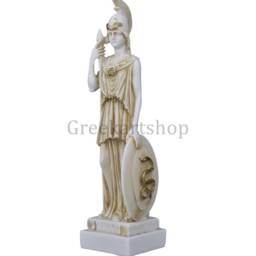 Goddess Of Wisdom Athena Minerva Statue Figure Handmade 9.8In - 25cm - thumbnail 2
