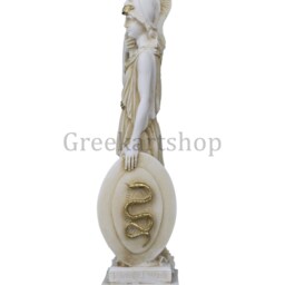 Goddess Of Wisdom Athena Minerva Statue Figure Handmade 9.8In - 25cm - thumbnail 3
