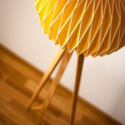 Tripod Floor Lamp Retro 60-70 Design Origami - thumbnail 3