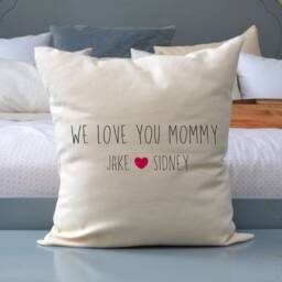 Mothers Day Pillow For Mommy From Her Children, Mom Personalized Pillow, Gift - thumbnail 2