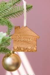 Home Sweet 2025 Ornament [Christmas, House Ornament, Housewarming Gift, Stocking Stuffer, Holiday Stockings, New Owner Gift]