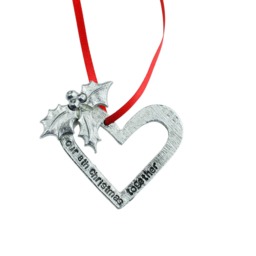 8Th Anniversary Christmas Tree Ornament - Reads Our Together - thumbnail 4