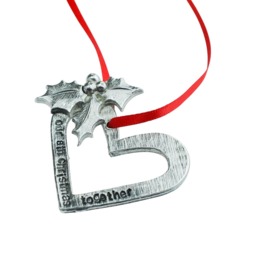 8Th Anniversary Christmas Tree Ornament - Reads Our Together - thumbnail 3