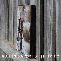 Custom Photo Clock Created With Your Photograph - Wall Clock, Desk Hanging Wedding Gift Christmas - thumbnail 3