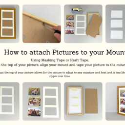 Personalised Wooden Multi Aperture Photo Frame. Holds Two 6x4 - thumbnail 4