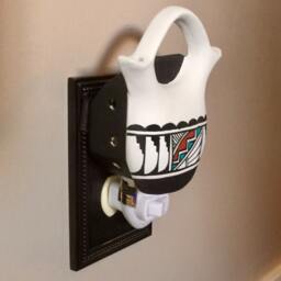 Handmade Southwestern Wedding Vase Night Light - thumbnail 3
