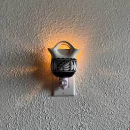 Handmade Southwestern Wedding Vase Night Light - thumbnail 4