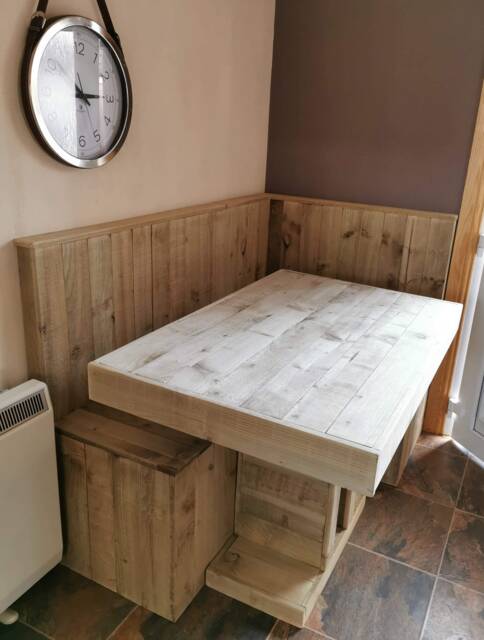 storage Bench With Dining Table Corner Booth Seating, Conservatory Seats, Kitchen Seat - image 1