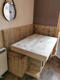 storage Bench With Dining Table Corner Booth Seating, Conservatory Seats, Kitchen Seat - thumbnail 1