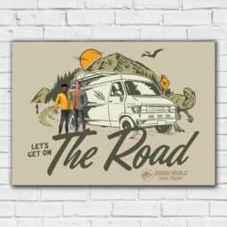 Jurassic Chaos Theory Print - The Road Wall Art - thumbnail 2