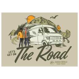 Jurassic Chaos Theory Print - The Road Wall Art - thumbnail 3