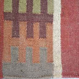 5x7 Ft Handmade Traditional Bohemian Rug, Wool Kilim Rug For Home & Living Room - thumbnail 3