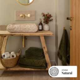 Rustic Vanity Unit Made From Reclaimed Wood - Handmade Vintage Bathroom Stand- Northlands - thumbnail 2