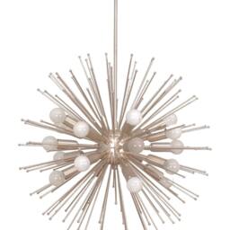 Stunning Statement Mid Century Sputnik Chandelier , Large Starburst Ceiling Lamp Light Dining Entrance Hallway Bedroom 20 Light - thumbnail 3