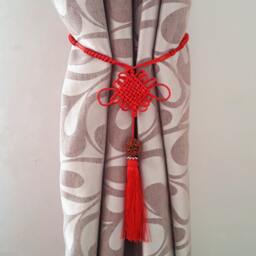 Handmade Chinese Knot Curtain Tie Asian Style Tassel Rope - Set Of 2 - thumbnail 4