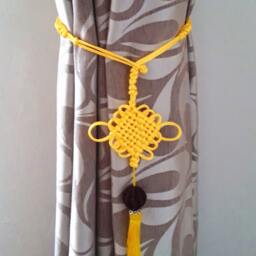 Handmade Chinese Knot Curtain Tie Asian Style Tassel Rope - Set Of 2 - thumbnail 2
