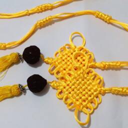 Handmade Chinese Knot Curtain Tie Asian Style Tassel Rope - Set Of 2 - thumbnail 3