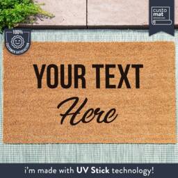 Personalized Housewarming Gift - Unique Ideas With A Custom Doormat Coir Rug New Home Cute - thumbnail 2