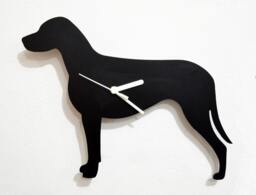 Rhodesian Ridgeback Dog - Wall Clock Silhouette - thumbnail 1