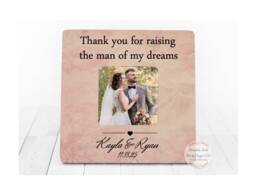 Mother in Law Gift, in Frame, Picture Frame, Mothers Day Gift For Law Parents Of Groom - thumbnail 1