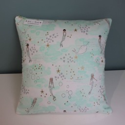 Magic Mermaid Fabric Cushion Cover - Michael Miller Variety Of Sizes - thumbnail 3