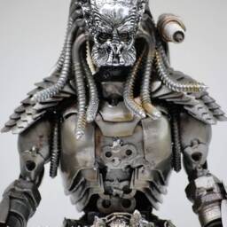 One-Of-A-Kind-Gift, Predator Metal Sculpture - A1, B, One Of A Kind Anniversary Gifts For Him, Wow Welding Sculptures, Gift For Father Day - thumbnail 2
