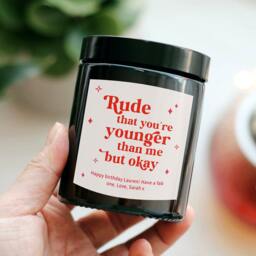 18Th 23rd 30Th 40Th Birthday Gift For Sister Friend Colleague - Bestie Best Personalized Candle Her Him - thumbnail 2