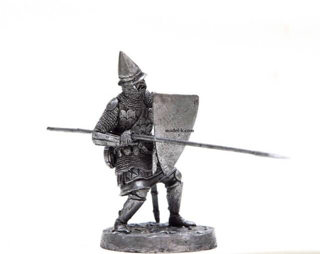Tin 54mm Russian Foot Soldier Of The Second Line 1242 Year 132 Scale Figurine - image 1