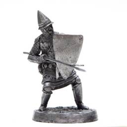 Tin 54mm Russian Foot Soldier Of The Second Line 1242 Year 132 Scale Figurine - thumbnail 3