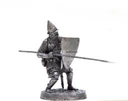 Tin 54mm Russian Foot Soldier Of The Second Line 1242 Year 132 Scale Figurine - thumbnail 1