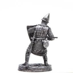 Tin 54mm Russian Foot Soldier Of The Second Line 1242 Year 132 Scale Figurine - thumbnail 4
