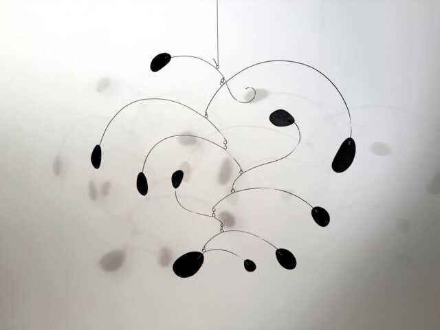 Re-Mo Small Modern Art Home Decor Retro Baby Mobile Hanging Sculpture Retro Funk - image 1