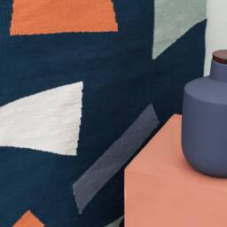 Terrazzo Handmade Flatwoven Modern Kilim Rug Rug Runner Area Terrazzo 8 X 10 4X6 5X8 6X9 8X10 9X12 Cotton Contemporary - thumbnail 3