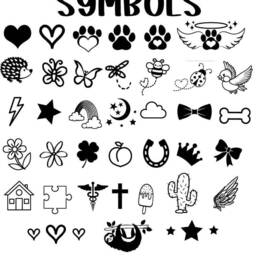 Small Fridge Magnet Photo Frame, Various Fonts & Symbols To Choose From. Photo Size 4x4cm - thumbnail 3