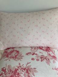 Cabbages & Roses Metro Pink Rectangular Cushion Cover Made To Order 45cm X 30cm - thumbnail 1