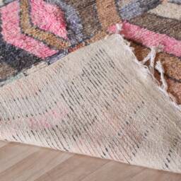 Authentic Boujaad Rug, Soft Moroccan Rug 5x8 Ft - thumbnail 4