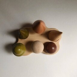Forest Toys Stacking Toy Wooden Toy Baby Toddler Natural Montessori Waldorf & Infant - thumbnail 2