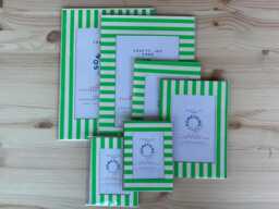 Neon Green Picture Mount - A5, A6, Square Frame Options Heritage Paper - thumbnail 1