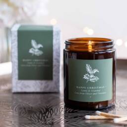 Personalised Christmas Candle - Thoughtful, Unique, Gift - thumbnail 2