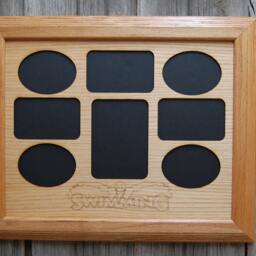 Swimming Picture Frame - 11x14 Hold Multiple Photos Swimmer Gift, Swim Parent Team Gift For Coach, Awards - thumbnail 4
