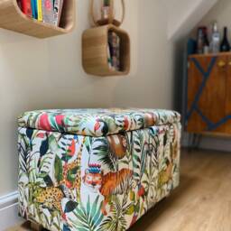 Jungle Print Children's Blanket Box - thumbnail 3
