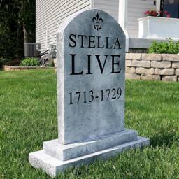 stella Live Silly Clever Halloween Tombstone Prop - thumbnail 3