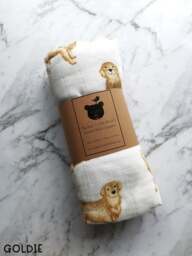 Organic Bamboo Muslin Swaddle Blanket Gots Cotton Baby Wrap